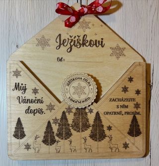 Na www.createdbyveru.cz , již nyní můžete objednávat Vánoční obálky na dopis pro Ježíška. 🎄💌📮Obálka je přizpůsobena...